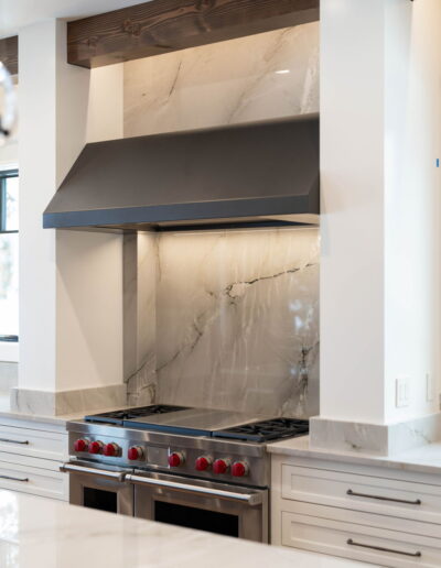 luxury white marble and tile kitchen